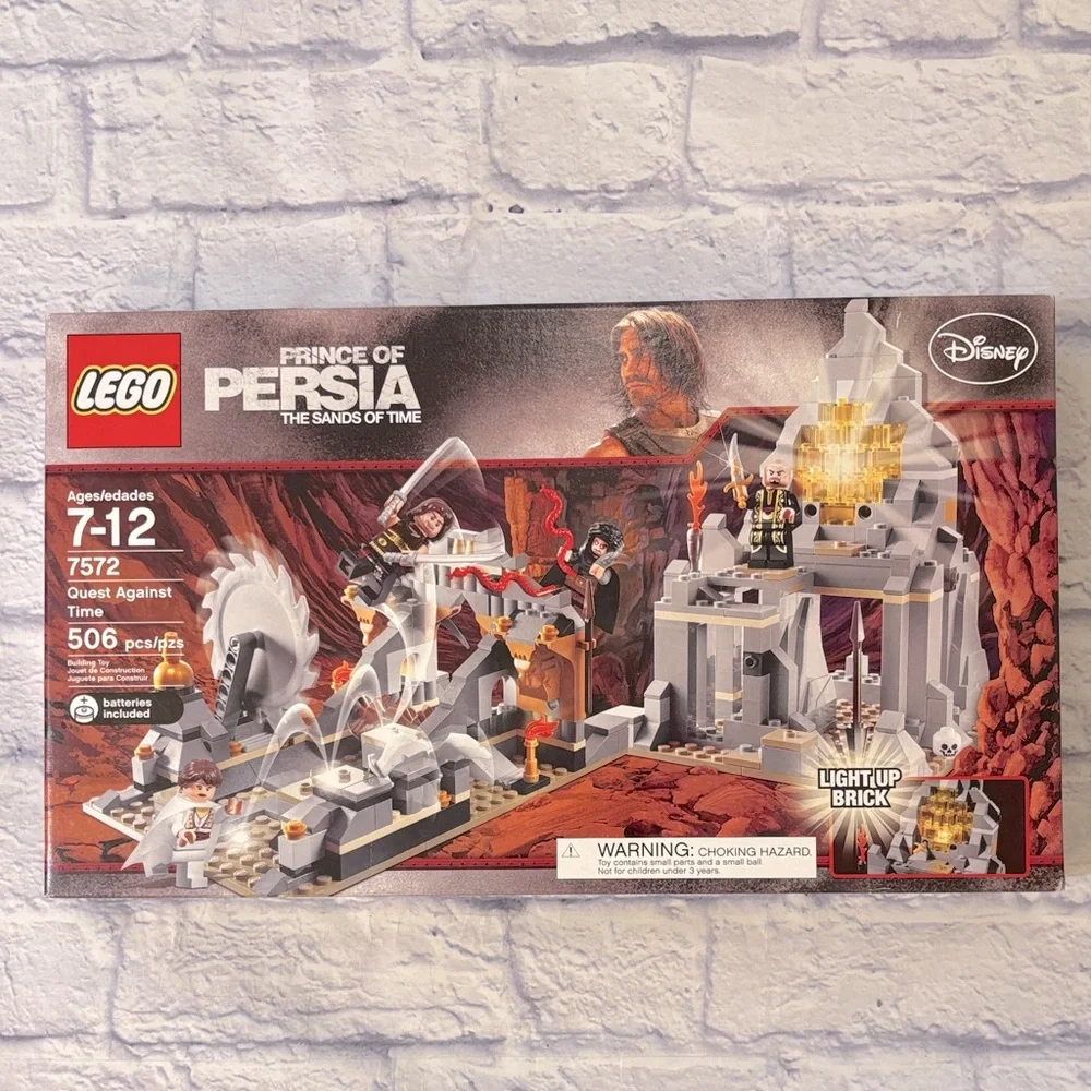 LEGO Disney 7572 Prince of Persia Quest Against Time Retired Set NEW Sealed Box
